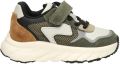 Nelson Kids chunky suède sneakers kaki - Groen