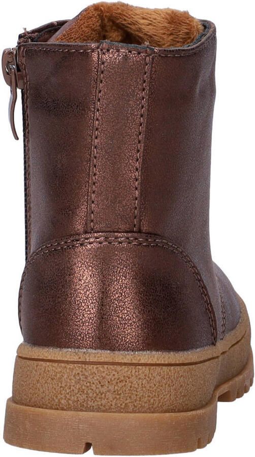 Nelson Kids enkelboots met profielzool brons - Foto 2