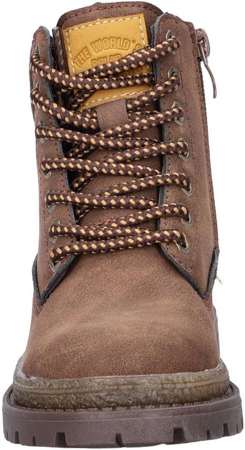 Nelson Kids enkelboots met profielzool bruin - Foto 2