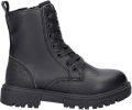 Nelson Kids enkelboots met profielzool zwart Meisjes Imitatieleer - Zwart