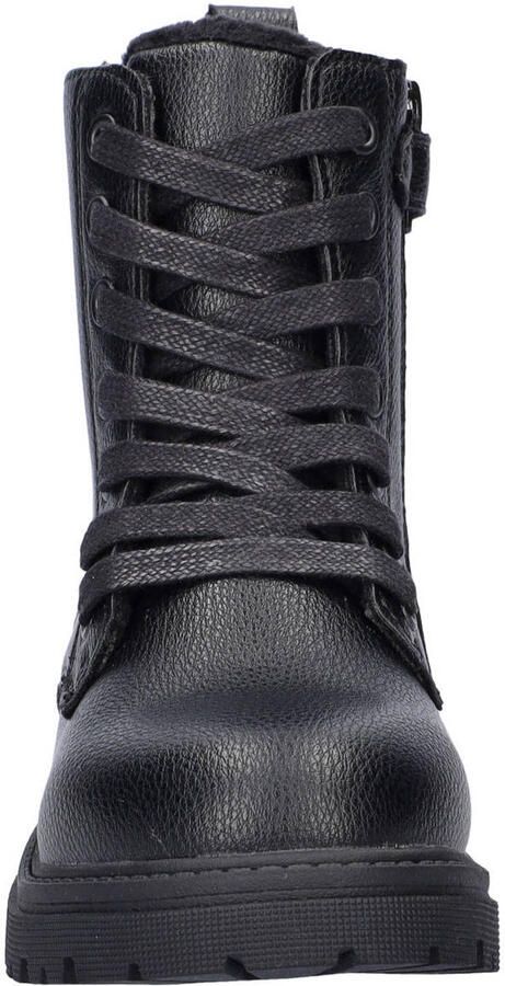 Nelson Kids enkelboots met profielzool zwart - Foto 2