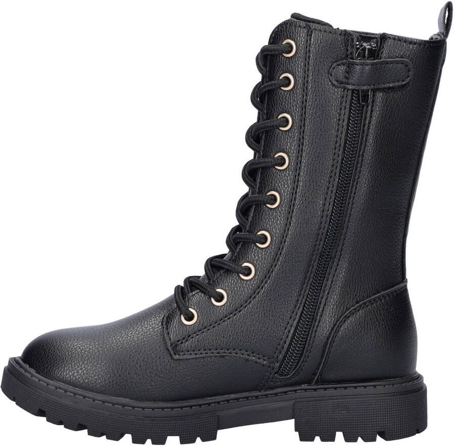 Nelson Kids enkelboots met profielzool zwart - Foto 2