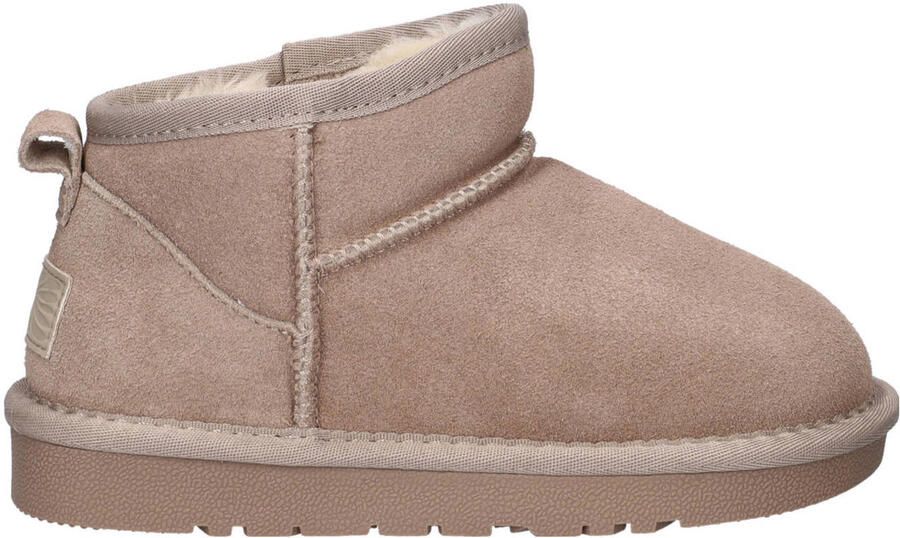 Nelson Kids gevoerde suède enkelboots beige - Foto 2