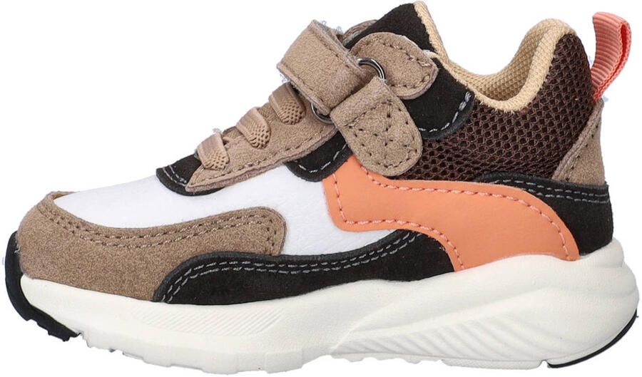 Nelson Kids imitatieleren sneakers bruin meerkleurig - Foto 2