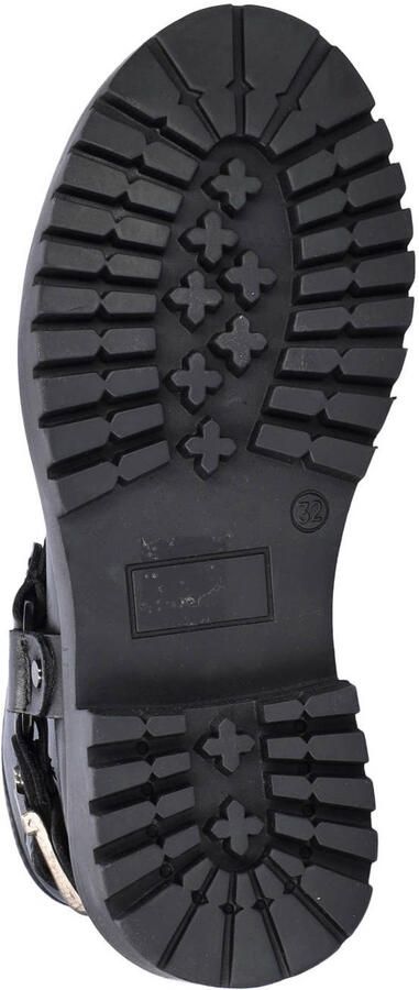 Nelson Kids leren bikerboots zwart - Foto 2