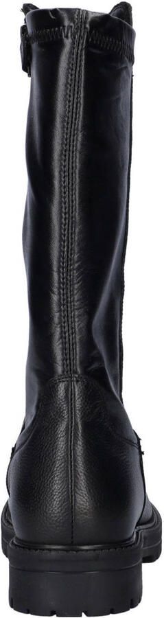 Nelson Kids leren hoge laarzen zwart