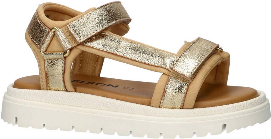 Nelson Kids leren sandalen goud - Foto 2