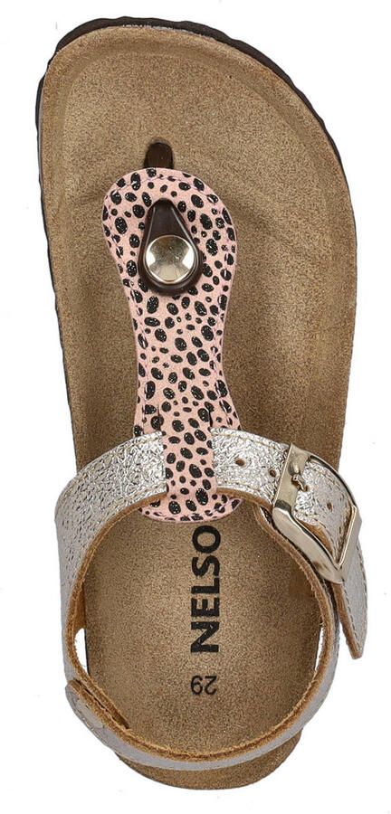 Nelson Kids leren sandalen roségoud - Foto 3