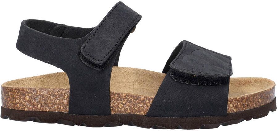Nelson Kids leren sandalen zwart