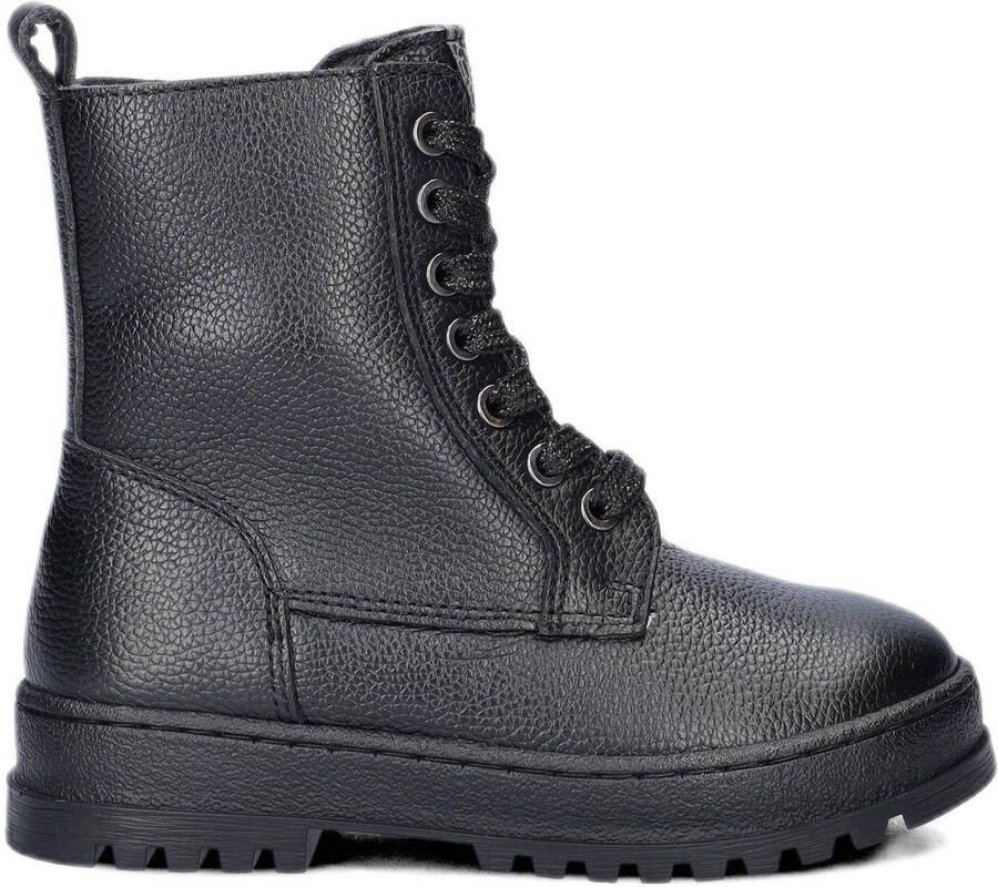 Nelson Kids leren veterboots zwart - Foto 3