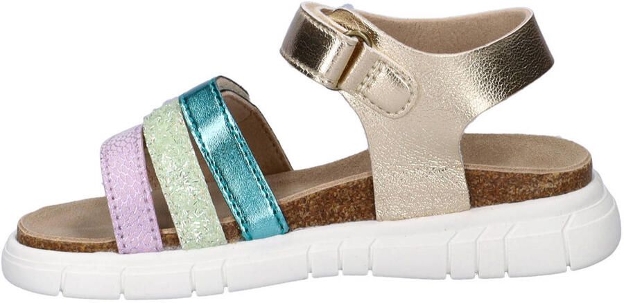 Nelson Kids sandalen goud groen lila - Foto 2