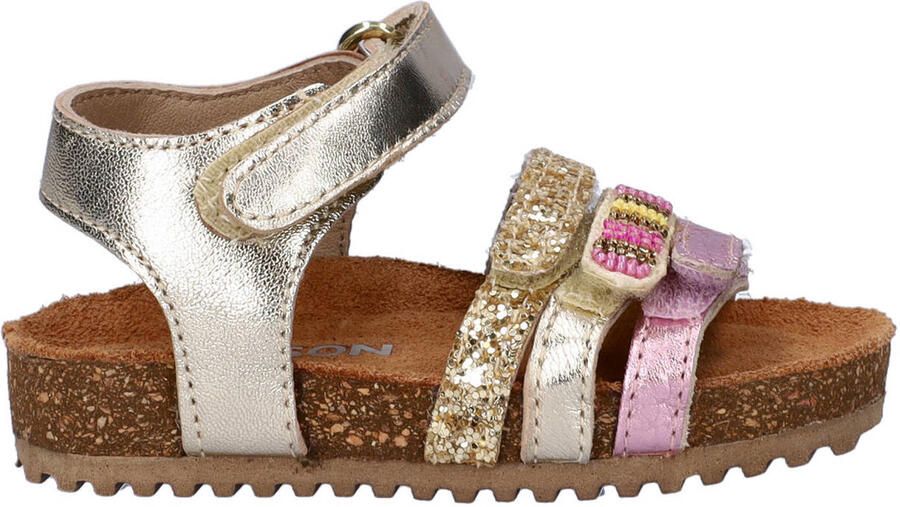 Nelson Kids sandalen goud roze