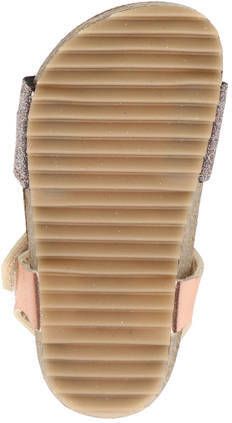 Nelson Kids sandalen rosé goud metallic Meisjes Imitatieleer Meerkleurig 22