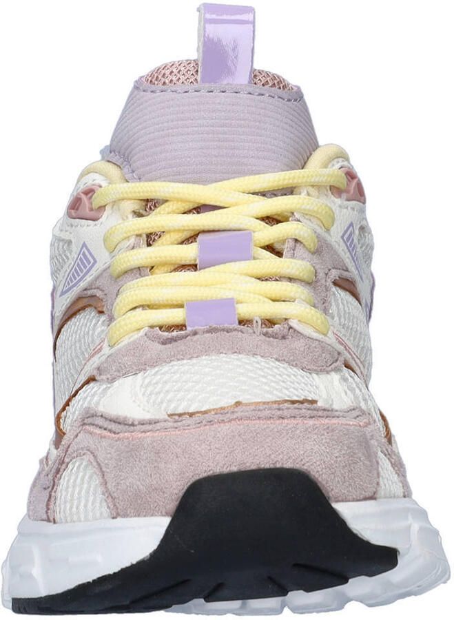 Nelson Kids sneaker wit lila geel - Foto 2