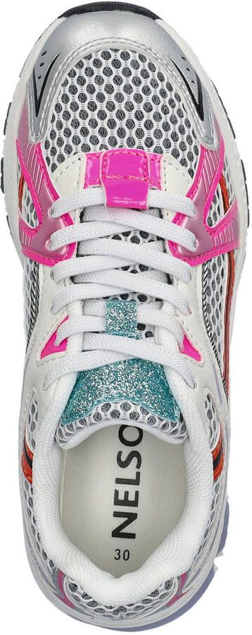 Nelson Kids sneaker zilver - Foto 3