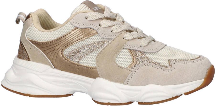 Nelson Kids sneakers beige goud