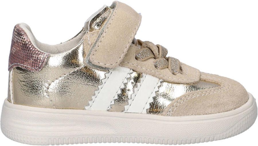 Nelson Kids sneakers beige goud
