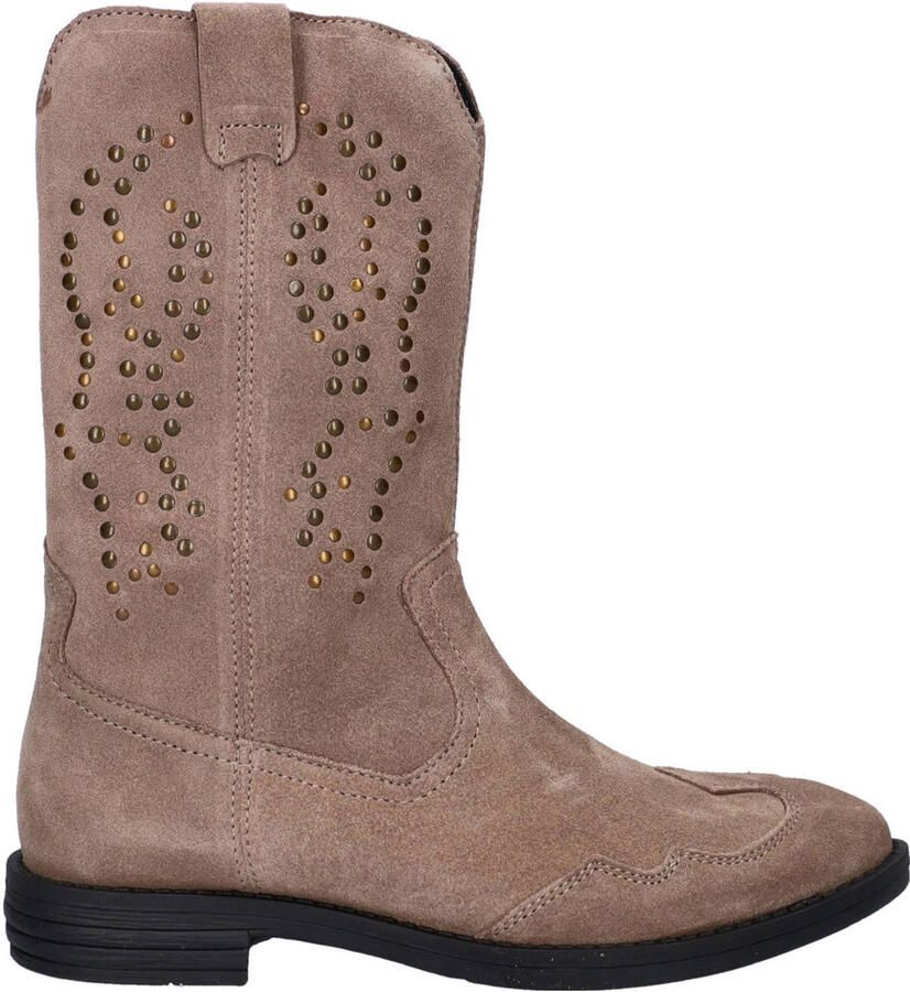 Nelson Kids suède cowboylaarzen beige - Foto 3