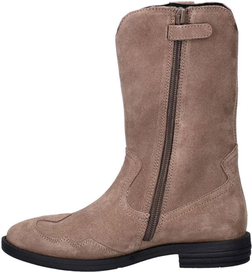Nelson Kids suède cowboylaarzen beige