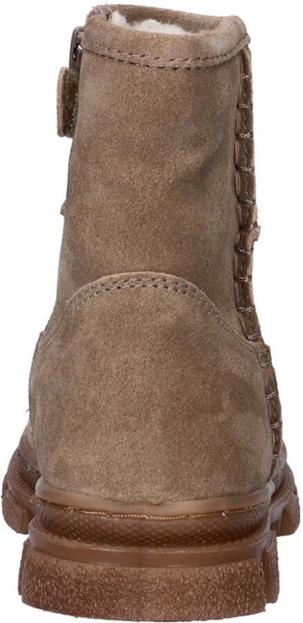 Nelson Kids suède enkelboots taupe