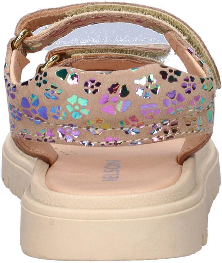 Nelson Kids suède sandalen beige multi - Foto 2