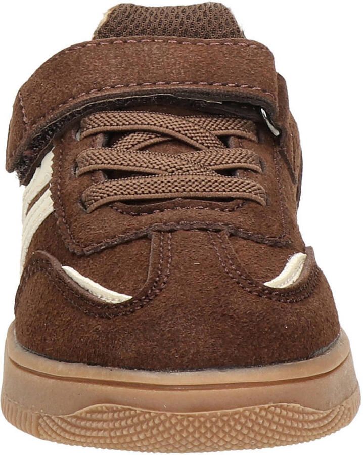 Nelson Kids suède sneakers bruin - Foto 2