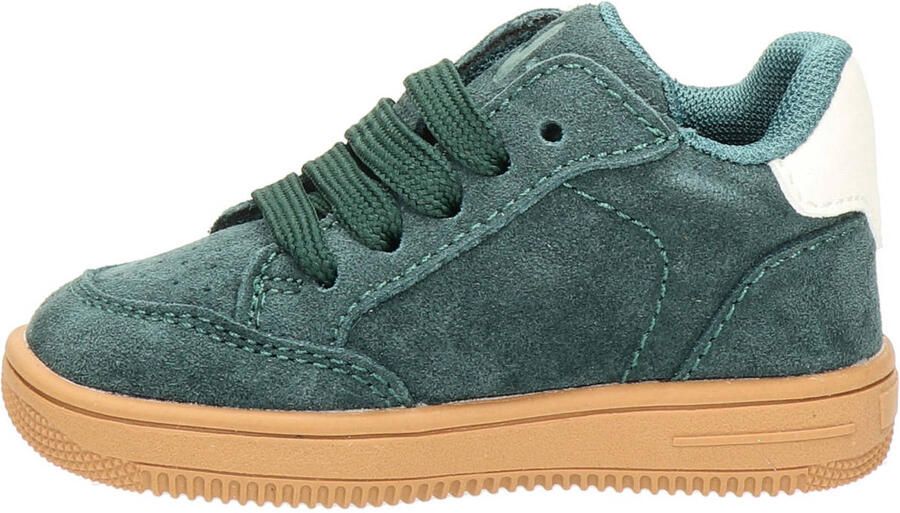 Nelson Kids suède sneakers donkergroen - Foto 2