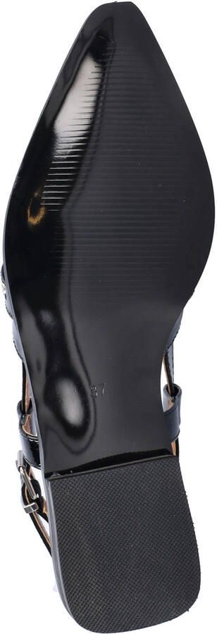 Nelson lak slingback loafers zwart - Foto 3