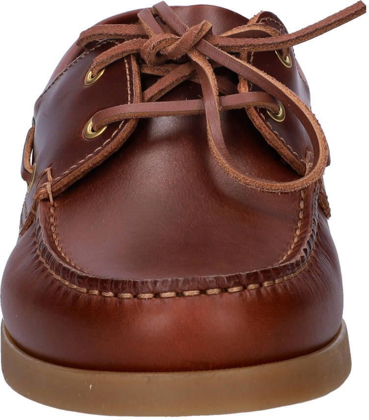 Nelson leren bootschoenen cognac - Foto 2