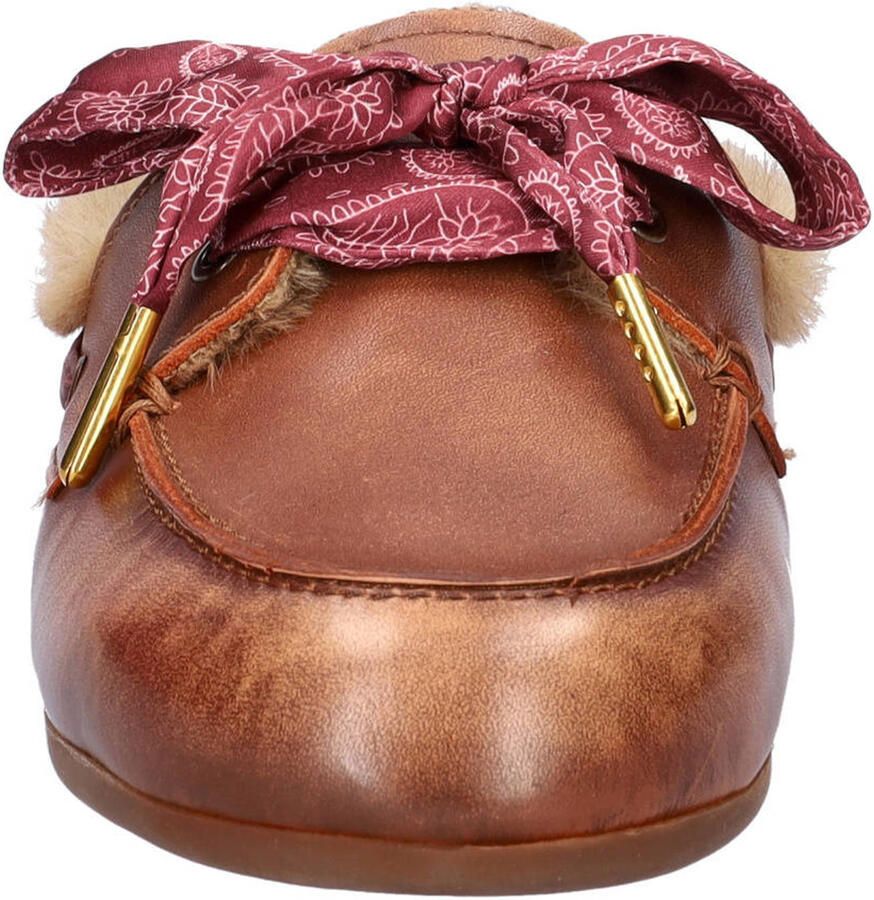 Nelson leren bootschoenen cognac - Foto 2