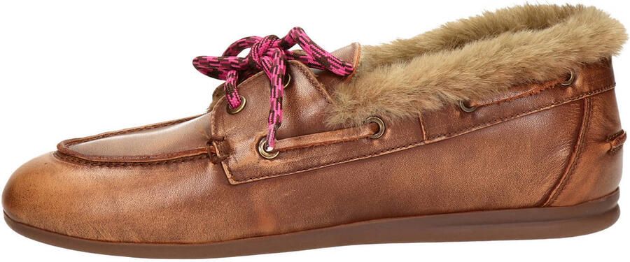 Nelson leren bootschoenen cognac - Foto 3