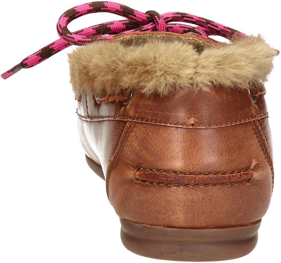 Nelson leren bootschoenen cognac - Foto 2