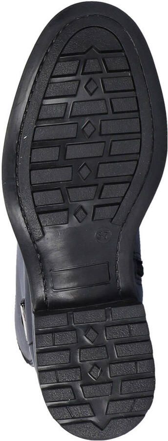 Nelson leren hoge laarzen zwart - Foto 3