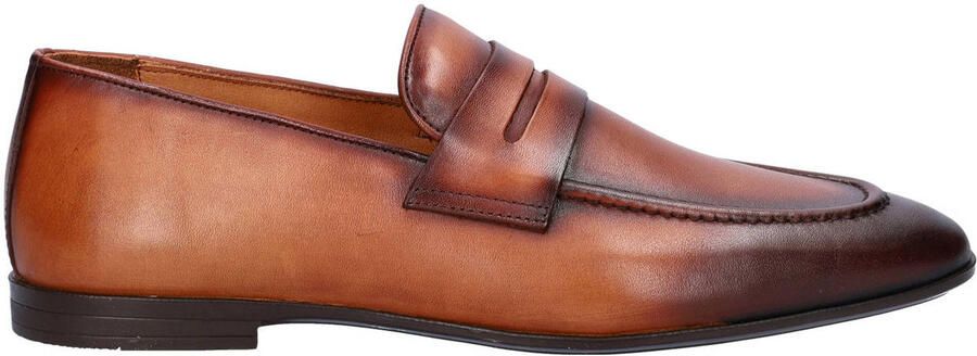 Nelson leren loafers cognac