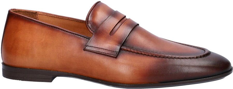 Nelson leren loafers cognac - Foto 2