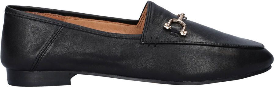 Nelson leren loafers zwart