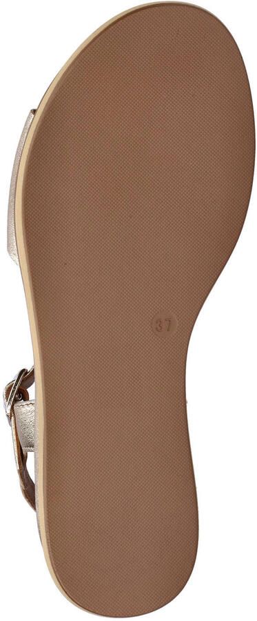 Nelson leren sandalen goud - Foto 3