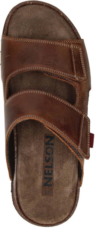 Nelson Leren heren slipper slippers - Foto 3
