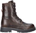 Nelson leren veterboots - Cognac