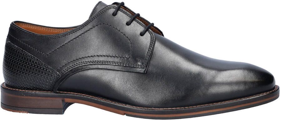 Nelson leren veterschoenen zwart - Foto 2