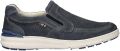 Nelson nubuck instappers donkerblauw - Blauw