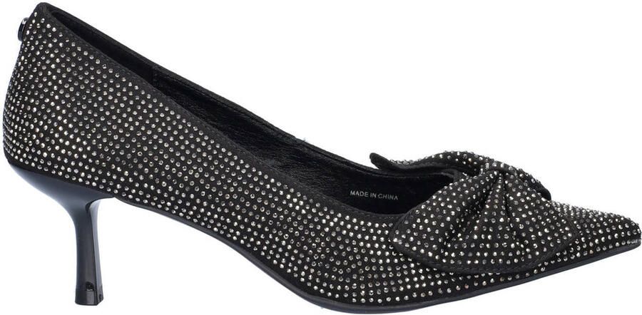 Nelson pumps met strass zwart
