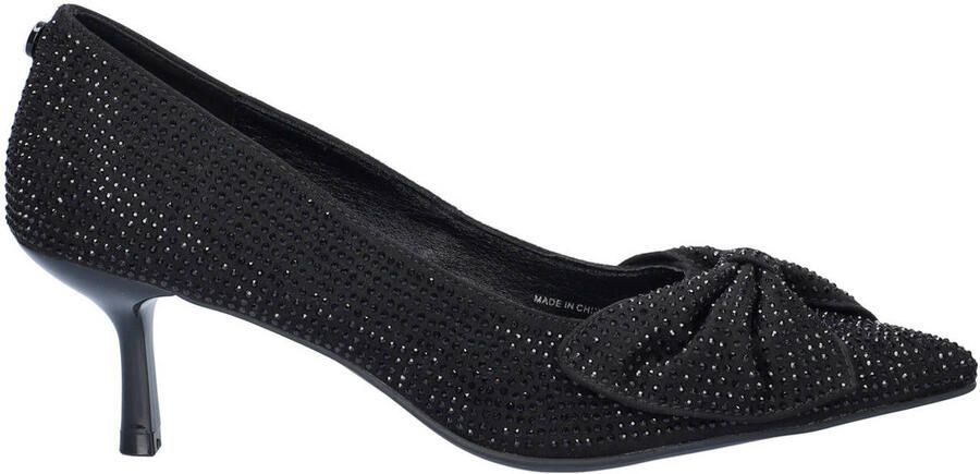 Nelson pumps met strass zwart