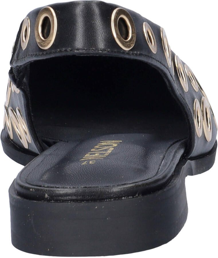 Nelson slingback loafers met eyelets zwart - Foto 2