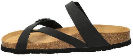 Nelson dames slipper Zwart