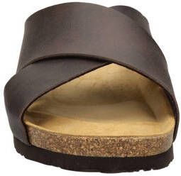 Nelson heren slipper Bruin