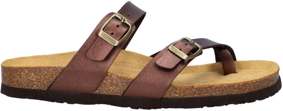 Nelson slippers bruin