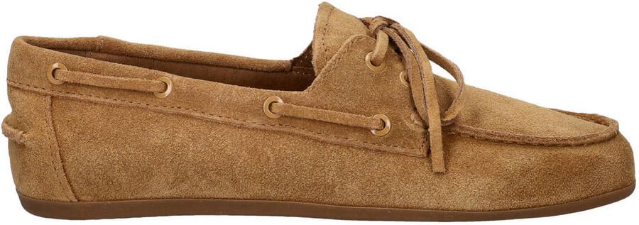 Nelson suède bootschoenen beige