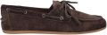 Nelson suède bootschoenen bruin - Donkerbruin