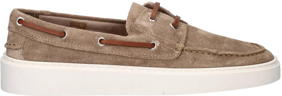 Nelson suède bootschoenen taupe
